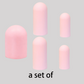 Protective Silicone Sleeves for Travel Toiletry Bottles