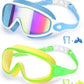 Anti-Fog Swimming Goggles with Earplugs & Nose Clip