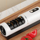 🔪 USB Rechargeable Electric Knife Sharpener Rapid 3-Second Sharpening Dual-Stage Coarse Fine Grinding ⚡ Safe Press-Down Design Stable Suction Base 50% OFF Today