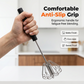 🥚🍳🥚 Semi-Automatic Turbo Whisk Stainless Steel No Electricity Effortless Whipping 🔧 Ergonomic Non-Slip Handle Rust-Proof Fast Mixing 50% OFF Today✨