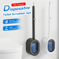 ⏳LAST DAY SALE ONLY ￡14.99!🏆SOPAMI™ Hygiene+ Disposable Toilet Brush System – 32 Refill Heads + Ergonomic Holder 🔄 | No-Touch, Under-Rim & Corner Cleaner | Leak-Proof, Odour-Free & RV-Friendly 🚽🇬🇧